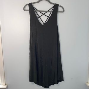 American Eagle Olive green dress